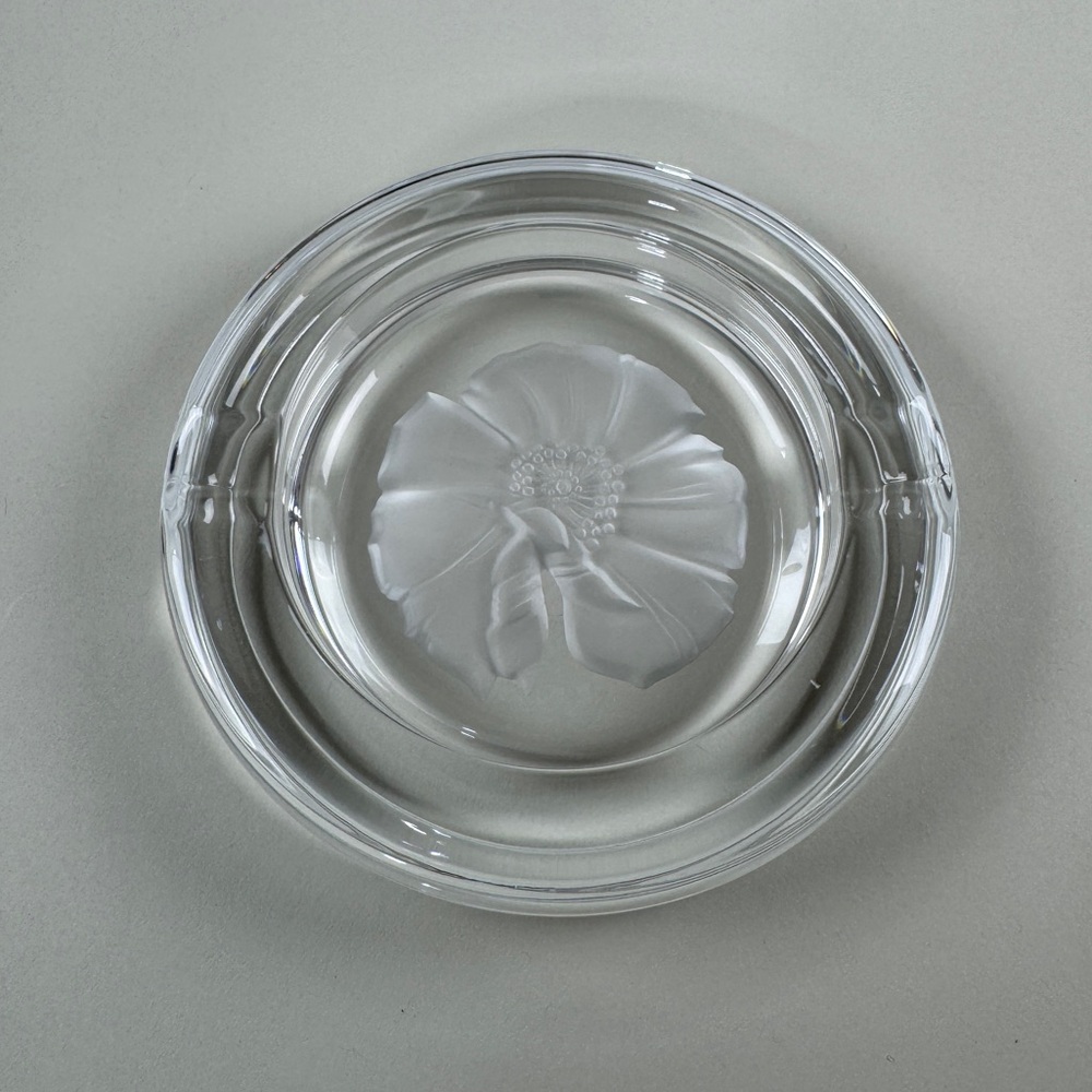 Crystal Ashtray by Emanuel Ungaro for Sasaki